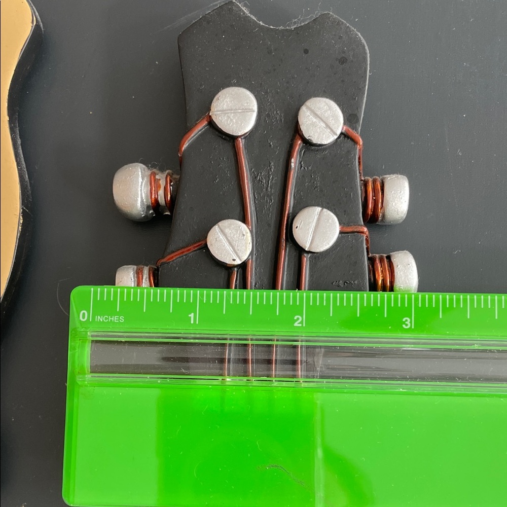 3 Guitar Headstock Wall Hooks - Picture 3 of 4